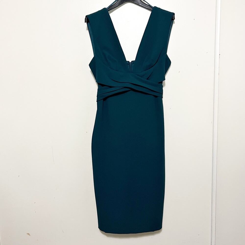 BHLDN Danica Dress Teal Green 12 NWOT - Picture 2 of 10